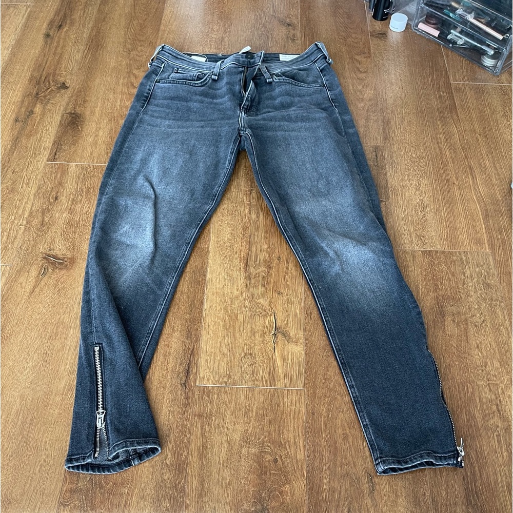 Mid rise rag and bone jeans